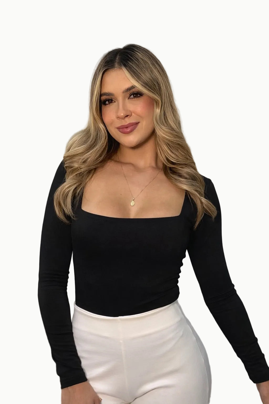 Body cuadrado manga larga