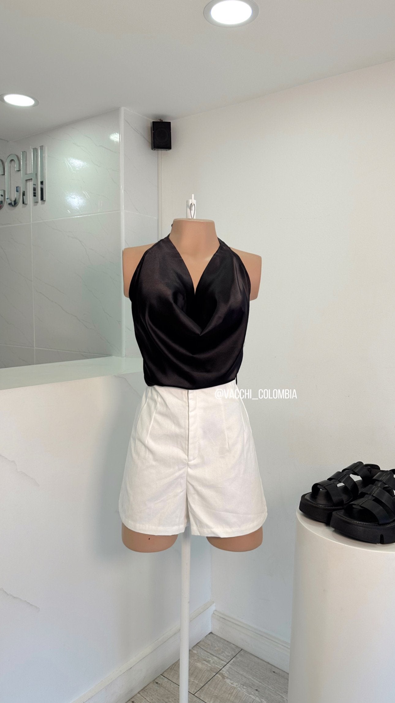 Top Fruncido Amarr Cuello