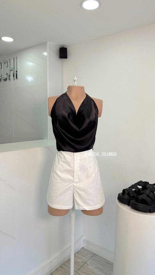 Top Fruncido Amarr Cuello