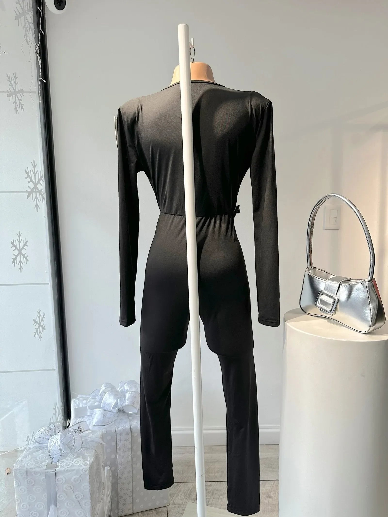 Enterizo MangL Ceñido Cuell profundo - Vacchi