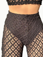 Set Pantalon playero encaje