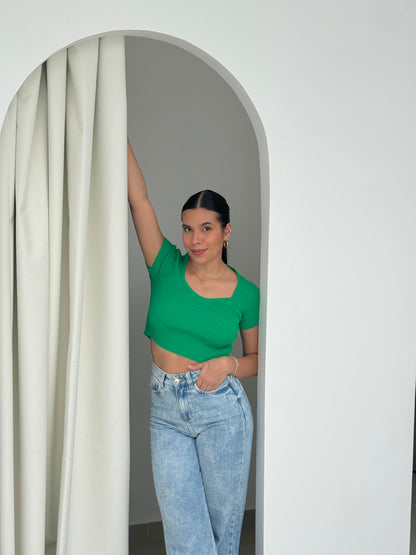 Top Escote Corazón