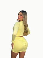 set corto hebilla manga L