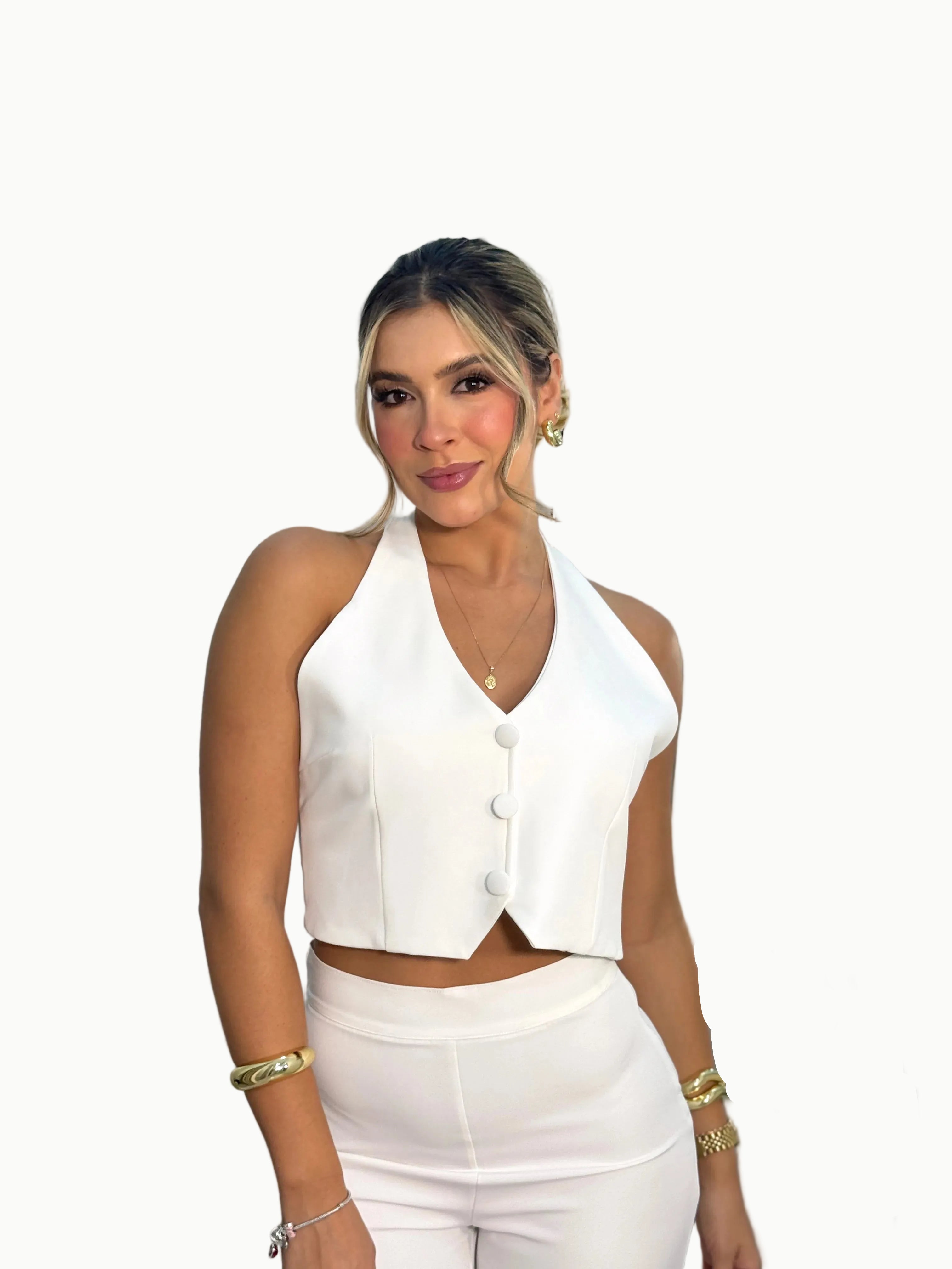 SET PANTALON CHALECO HEBILLA