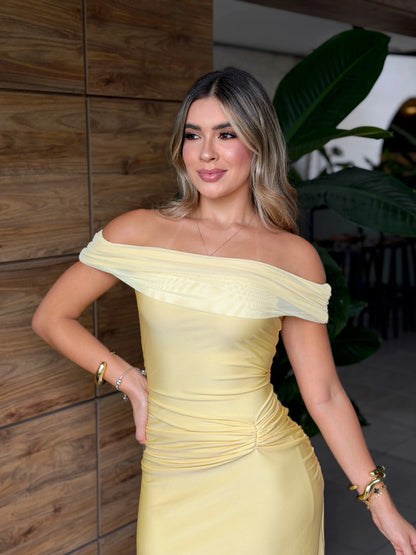 Vestido largo bandeja Bella
