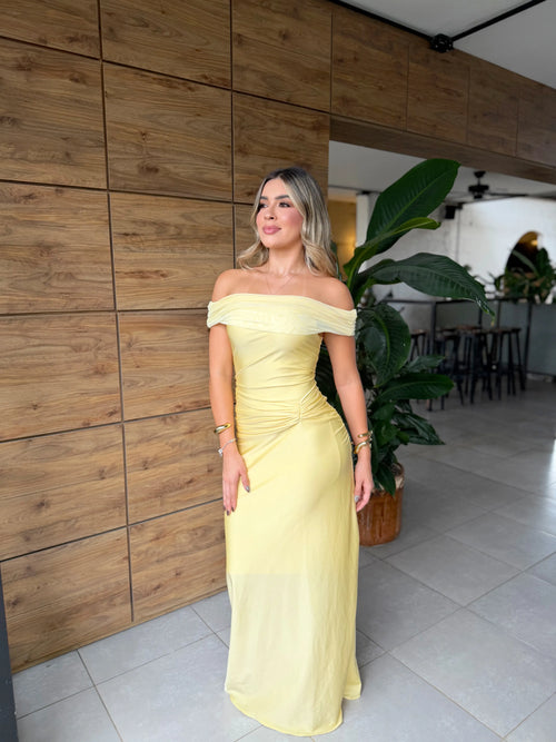 Vestido largo bandeja Bella
