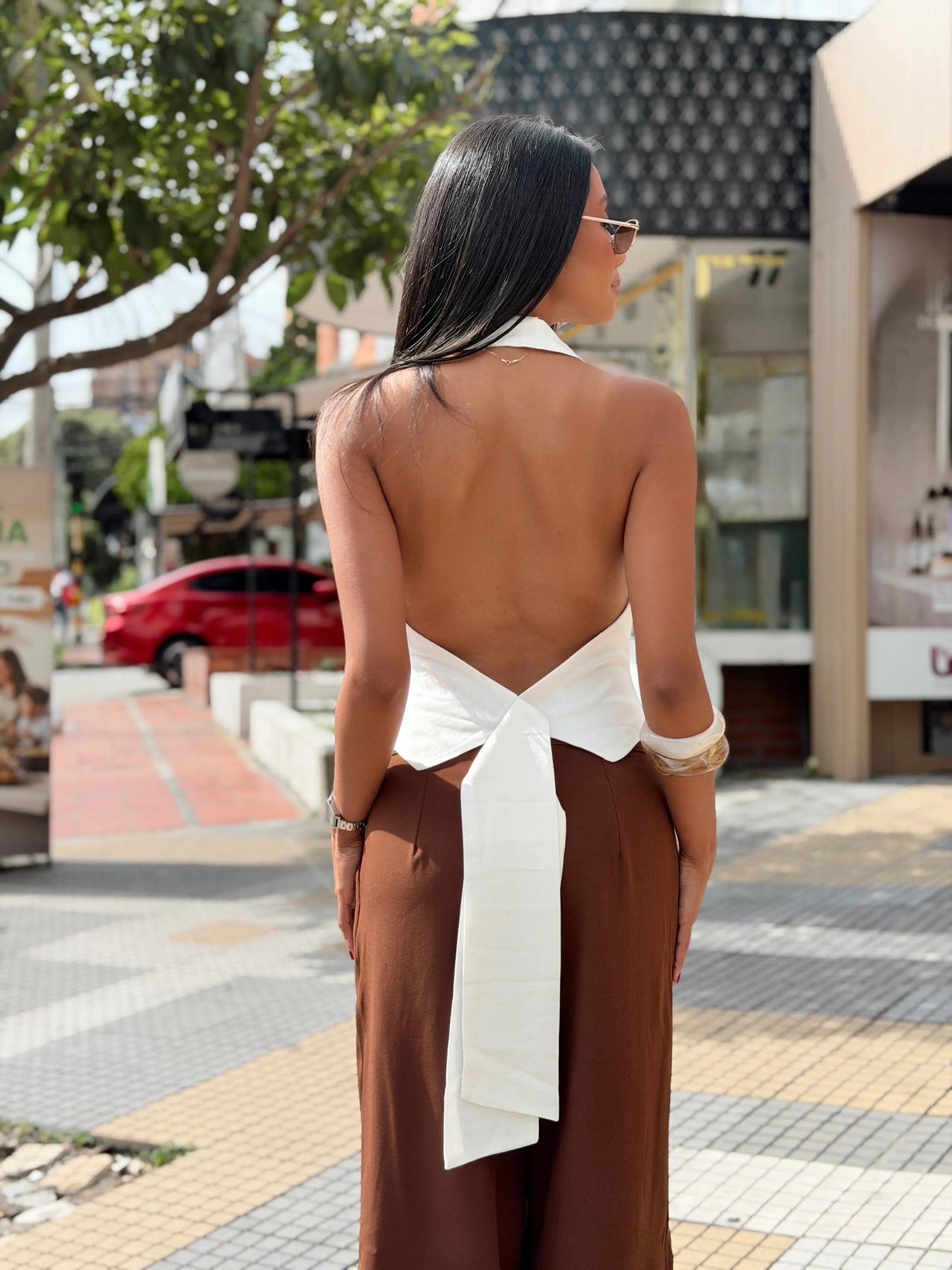 Blusa oliva