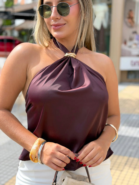 Blusa oliva