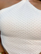 Set top pico falda tejido