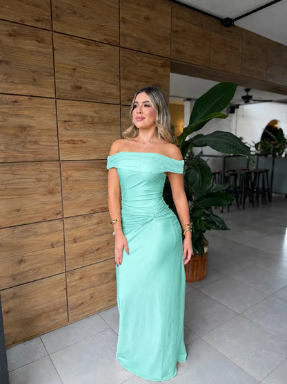 Vestido largo bandeja Bella