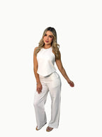 Set pantalón amarre cuello