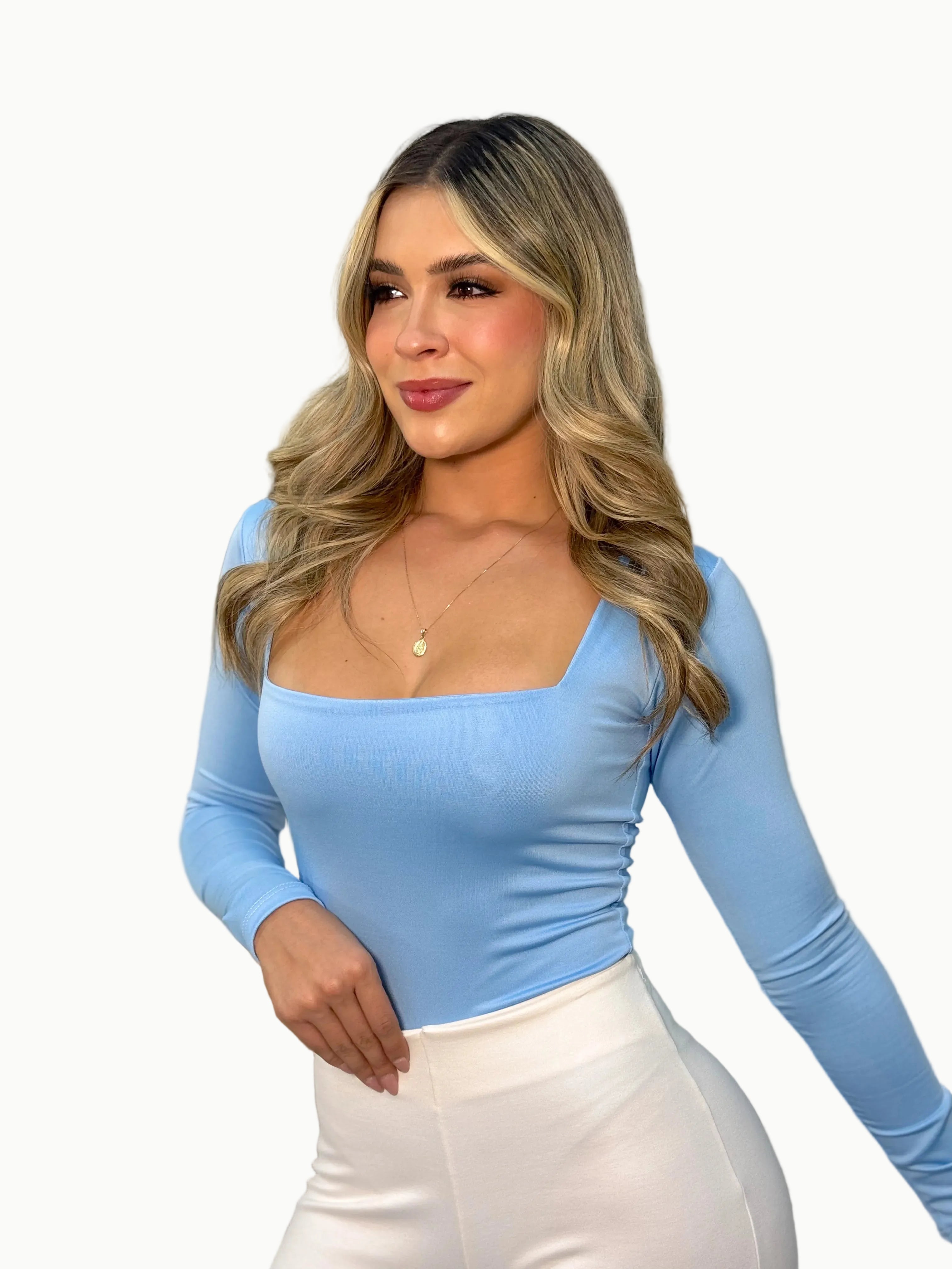 Body cuadrado manga larga