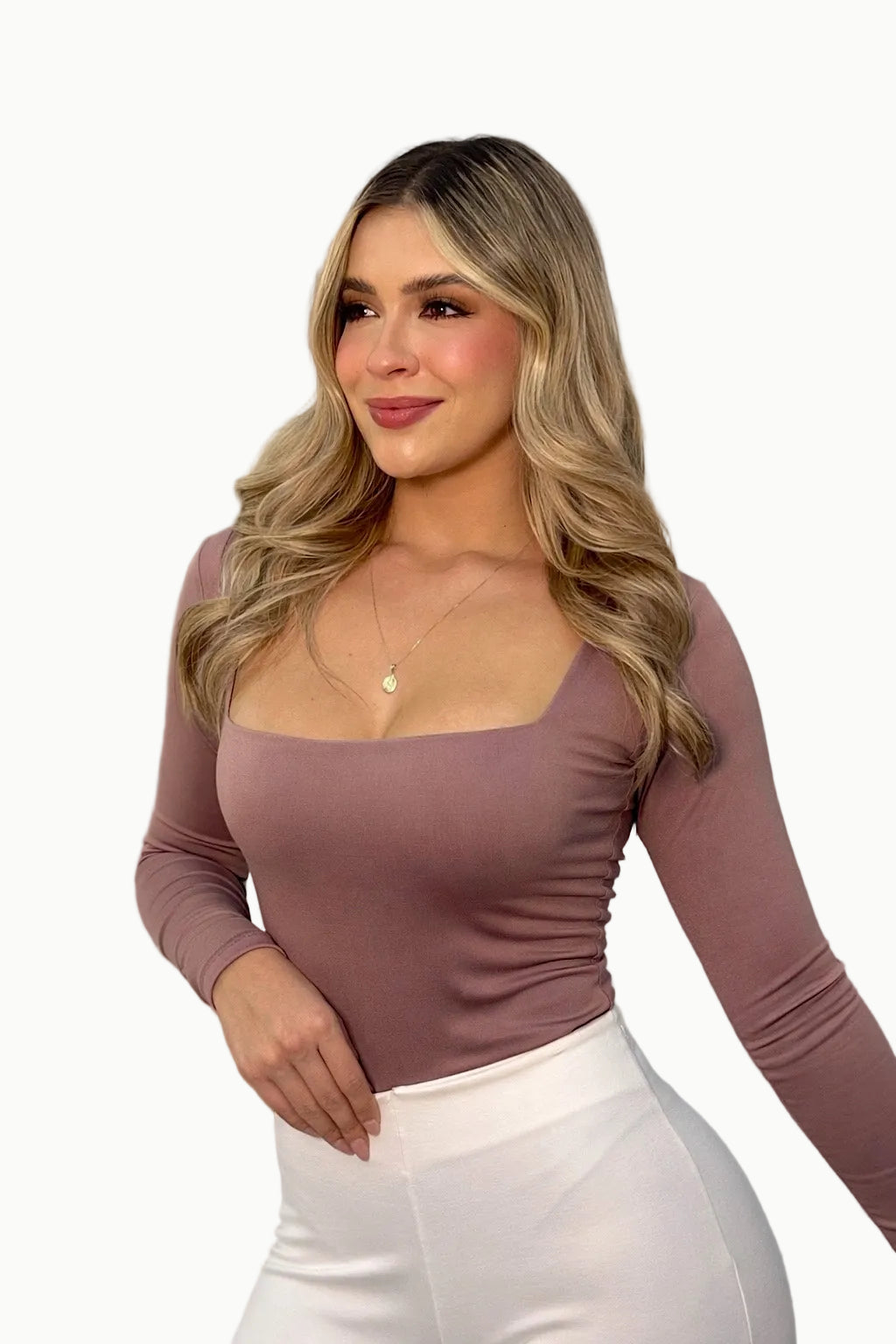 Body cuadrado manga larga