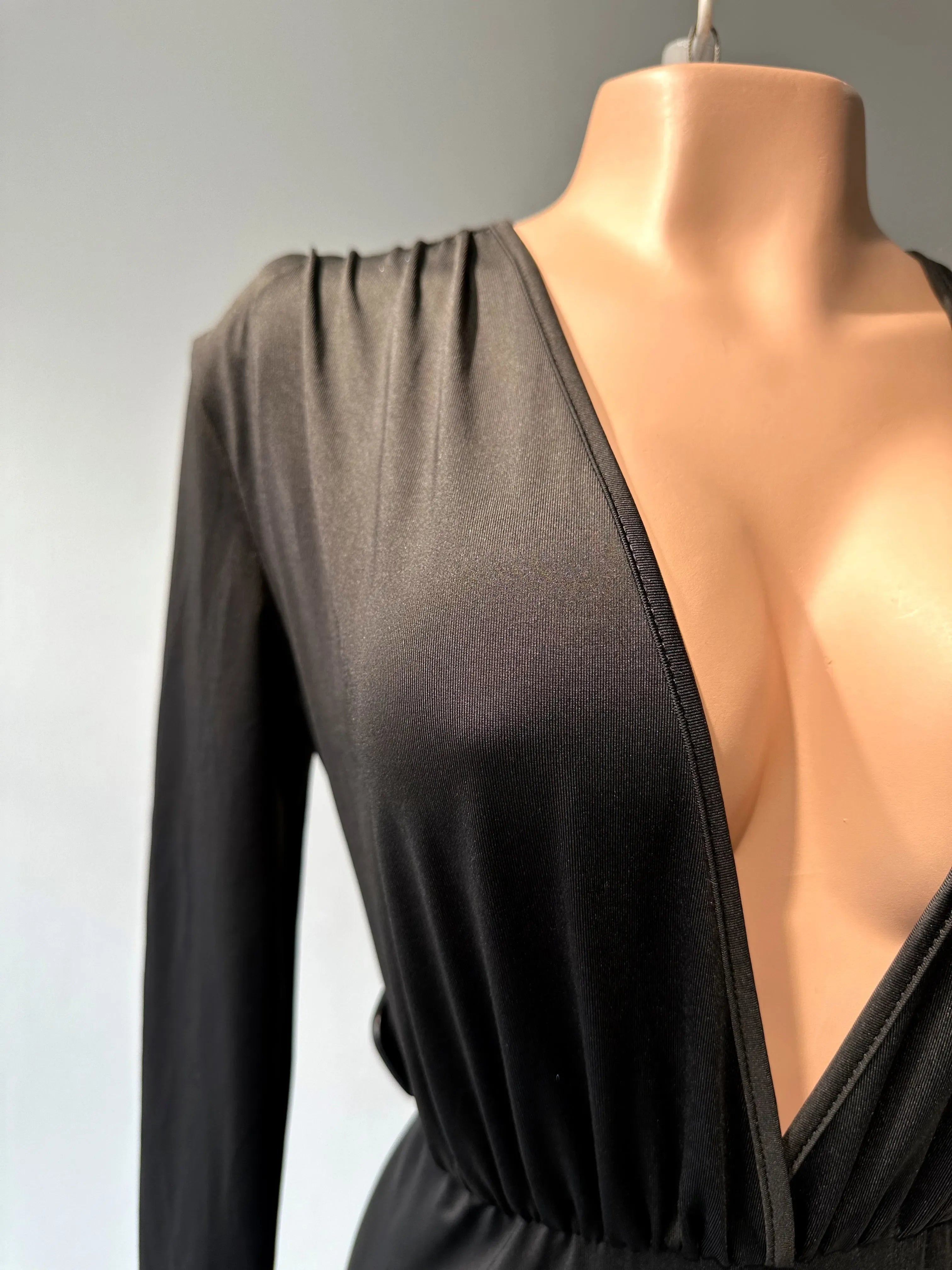 Enterizo MangL Ceñido Cuell profundo - Vacchi