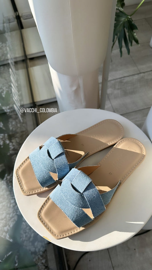 Sandalia Denim