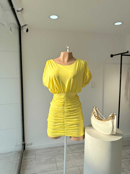Vestido Corto Espalda Profund