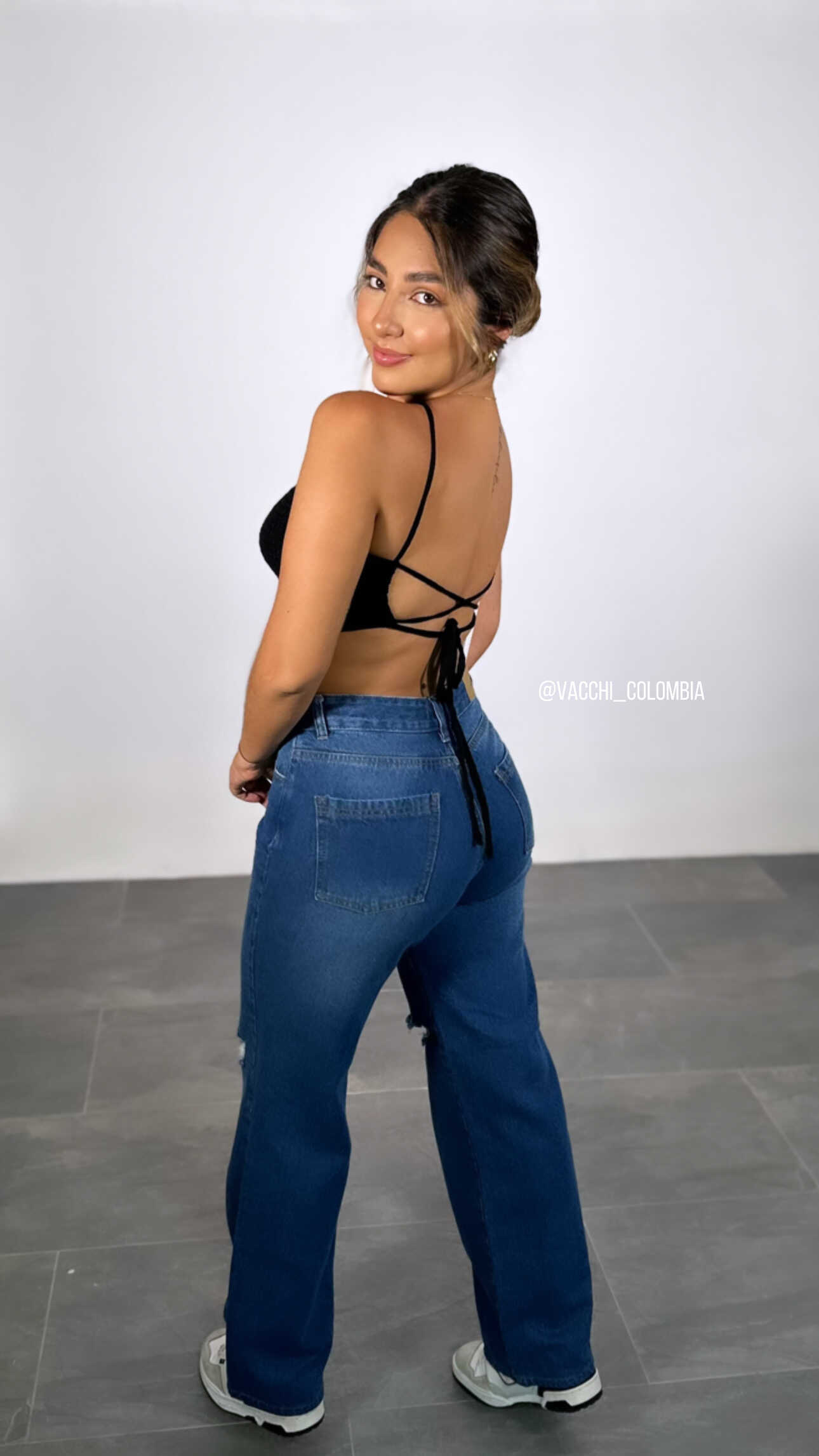 Top Crochet Bicolor