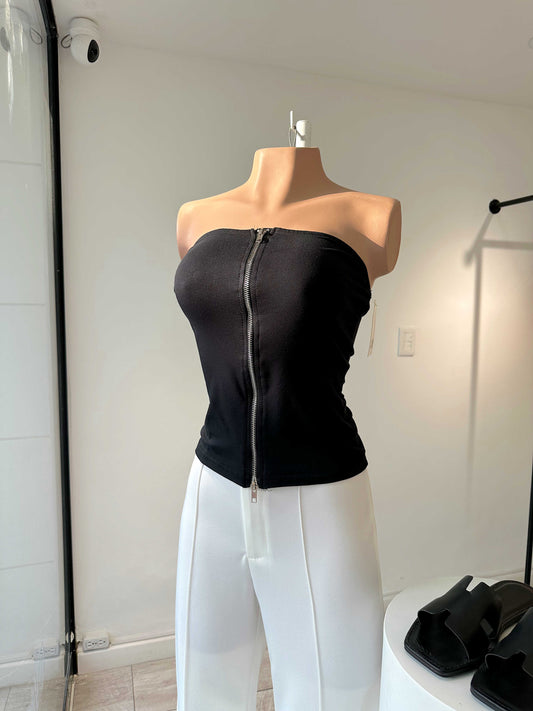 Top Strapless Cierre