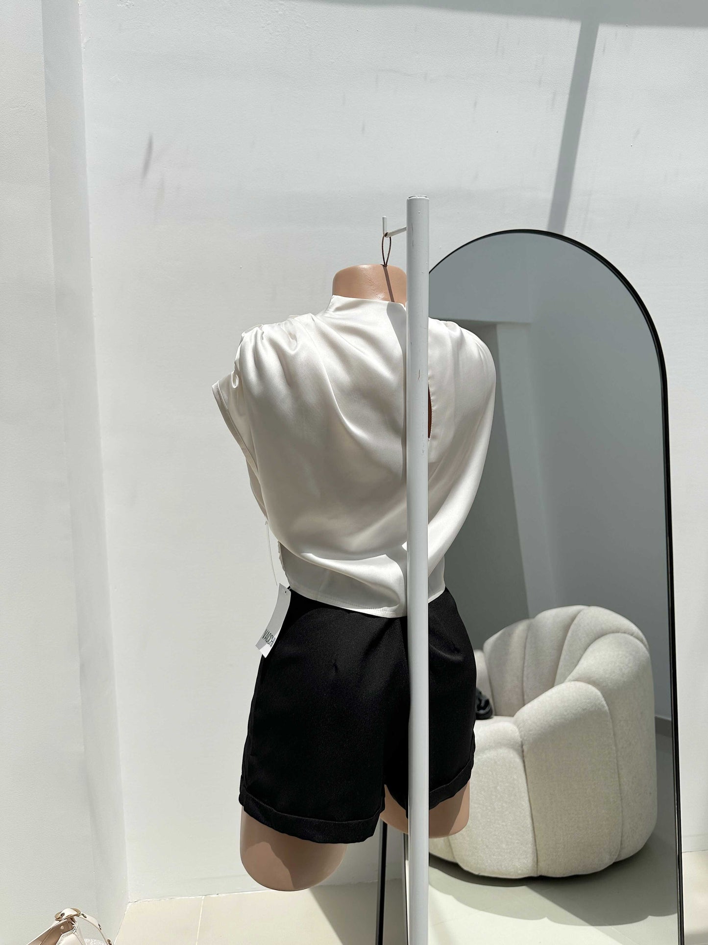 Blusa Hombros Drap Sisa