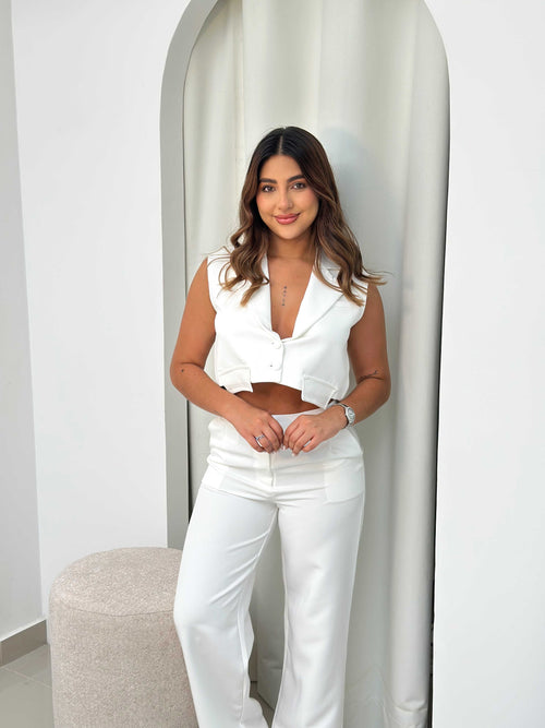Set Pantalon Chaleco bolsillos
