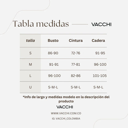 Blusa manga larga hebillas satin - Vacchi